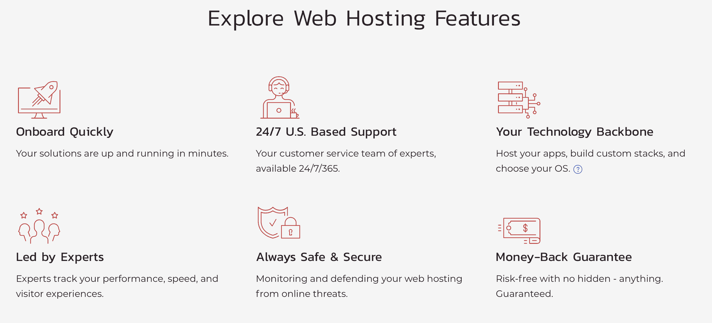 Inmotion hosting features