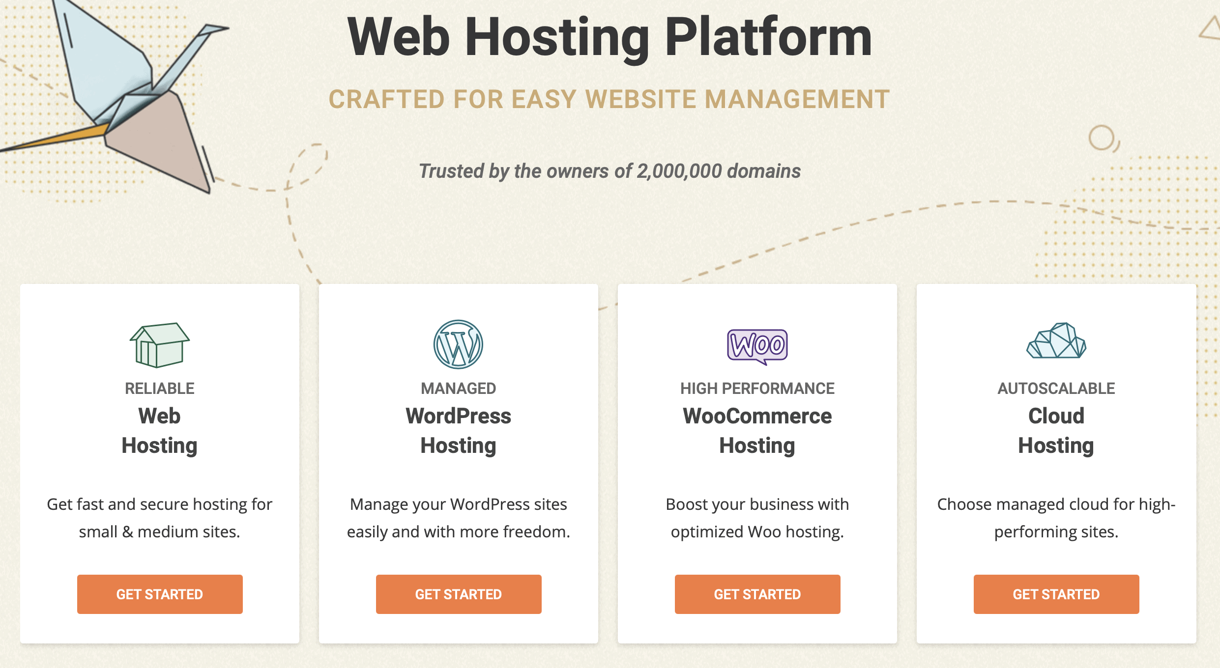 Siteground hosting homepage